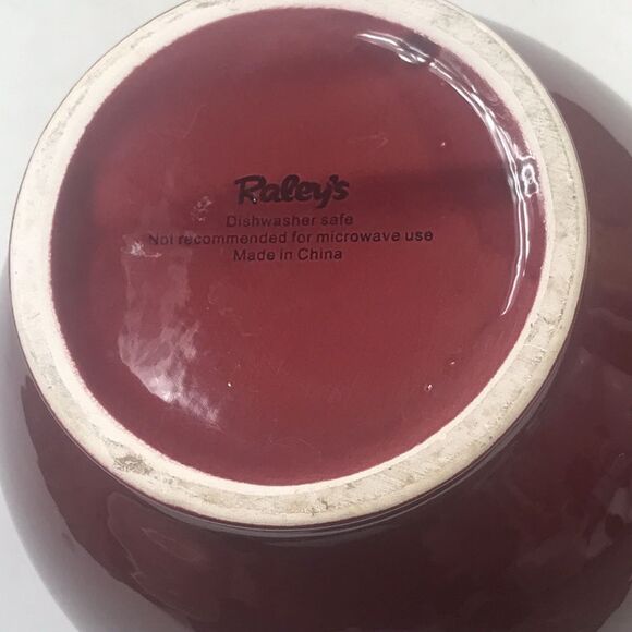 Raleys Burgundy Pitcher - Picture 5 of 9